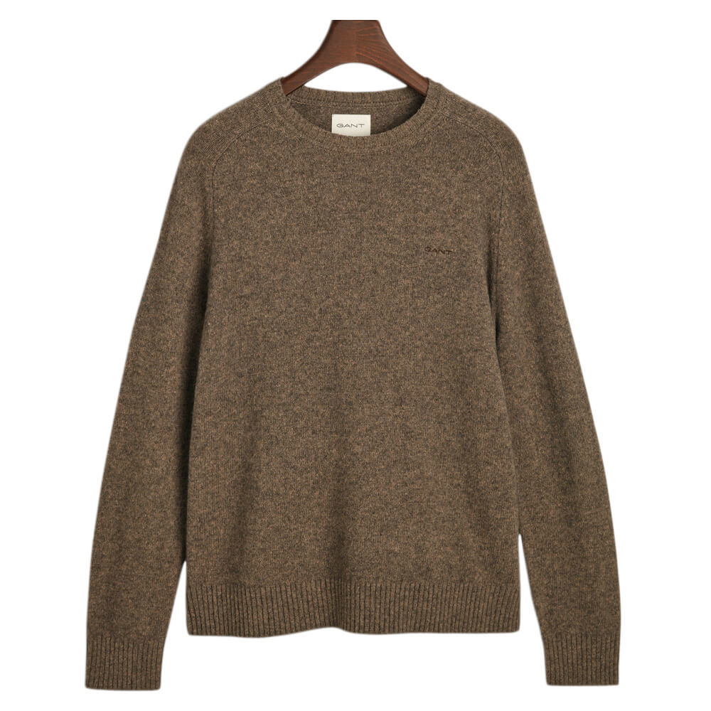 GANT Wool Blend Crew Neck Sweater